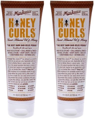 Miss Jessie's Honey Curls Unisex Emulsion 8.5 oz (Pack of 2)