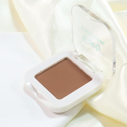 evpct Matte Rosy Brown Eye Shadow Palette Makeup for Older Women, Brown Cream Eyeshadow Palette Single for Older Women Matte, Monochrome Natural High Pigment Waterproof Mini Eyeshadow Sombra Para Ojos
