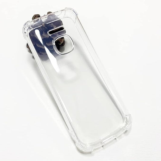 Ytaland for Nokia 225 4G 2020 case, Crystal Clear Soft Silicone Shockproof TPU Transparent Bumper Protective Phone Case Cover for Nokia 225