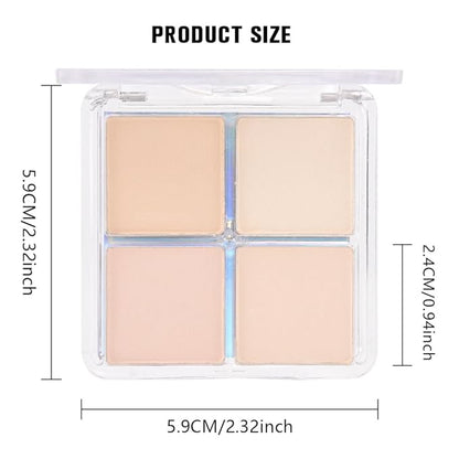 4 Colors Light Beige Nude Soft Pink Ivory Eye Shadow Palette Makeup, Neutral Matte Shimmer Eyeshadow Palette for Women Highly Pigmented Waterproof, paleta de sombras de ojos, Vegan & Cruelty-free 10