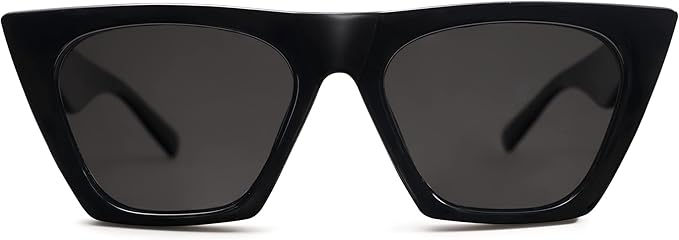 SOJOS Trendy Oversized Square Cateye Polarized Sunglasses Womens Big Frame Shades SJ2115