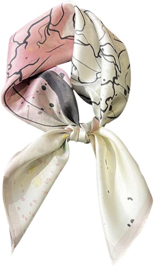 100% Pure Mulberry Silk Scarfs 26"x26" Square Scarf Women Neckerchief Headscarf hair scarf bandana Gift Packed