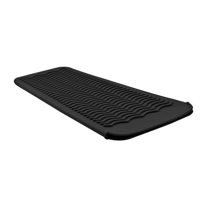 Heat Resistant Travel Mat Pouch for Hair Straighteners,Crimping Irons,Curling Wands,Flat Irons and Styling Tools