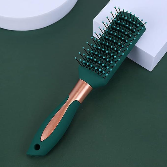 Detangling Brush Anti-Static Massage Hair Brushes Nylon Bristle Pins Blow Drying Detangler Hairbrush Styling Comb for Men and Women Adults and Kids of All Wet or Dry Hair Types Styling