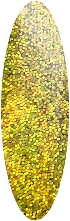 Hair Glitter Gel Body Glitter & Face Glitter for Women/Kids (1 Pk Stardust Gold) Iridescent Holograph Roll-on Cosmetic-Grade Makeup, Apply Without Glue, Easy to Take Off & Keep Skin Clean