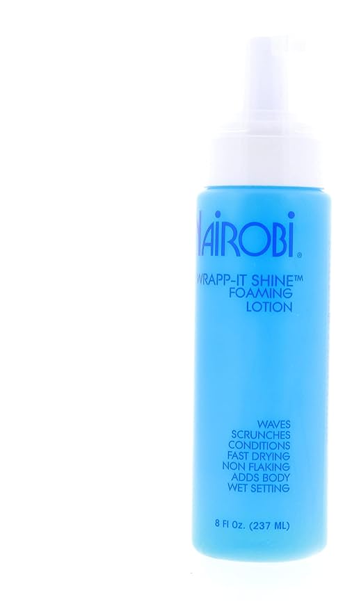 Nairobi Wrapp-It Shine Foaming Lotion 8oz (Pack of 2) by Nairobi