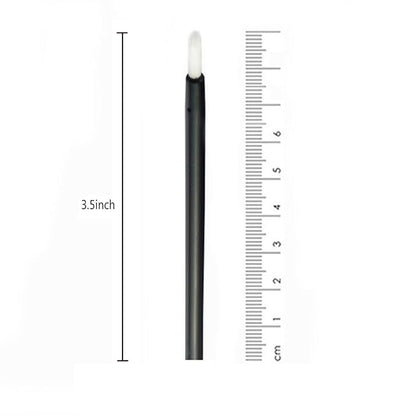 500Pcs/Set Disposable Lip Brushes Make Up Brush Lipstick Lip Gloss Wands Applicator Tool Makeup Beauty Tool Kits (Black)