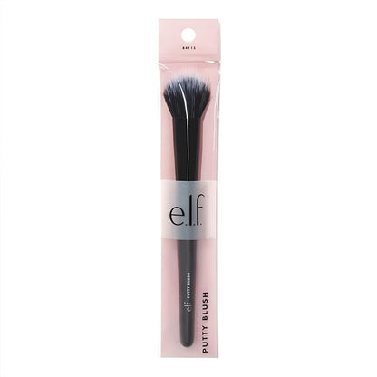e.l.f. Putty Blush Brush, Vegan Makeup Tool, Flawlessly Applies Putty & Cream Formulas, Creates Airbrushed Effect 1 Count (Pack of 1)