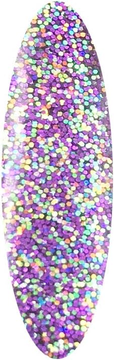 Hair Glitter Gel; Body Glitter & Face Glitter for Women/Kids (1 Pk Stardust Violet) Iridescent Holograph Roll-on 1 oz | Cosmetic-Grade Makeup, Apply Without Glue, Easy to Take Off & Keep Skin Clean