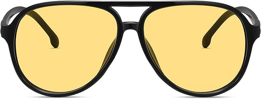 livho Trendy Polarized Aviator Sunglasses Women Men, Retro Sun Glasses for Women Men 2025, Oversized UV Protection Shades