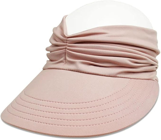 Sun Hat Women Sun Beach Visor Cap UV Protection with Wide Brim for Sports Beach Golf Hiking