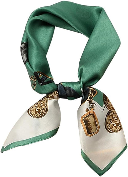 100% Pure Mulberry Silk Scarfs 26"x26" Square Scarf Women Neckerchief Headscarf hair scarf bandana Gift Packed
