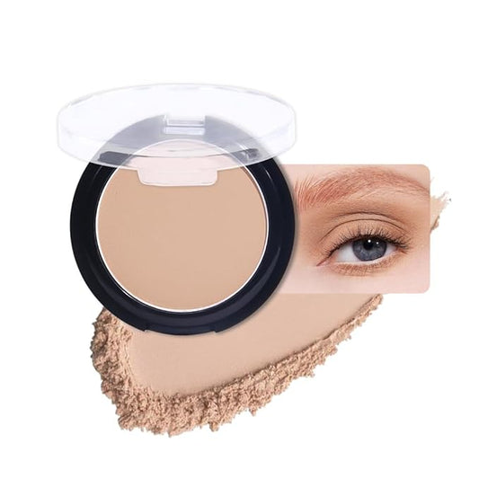 Monochrome Matte Eye Shadow Palette,Brown Neutral Nude Matte Pressed Powder Single Eyeshadow,Highly Pigmented Natural Long Lasting Naturing-Looking Eyeshadow,Talc,Paraben Vegan & Cruelty Free