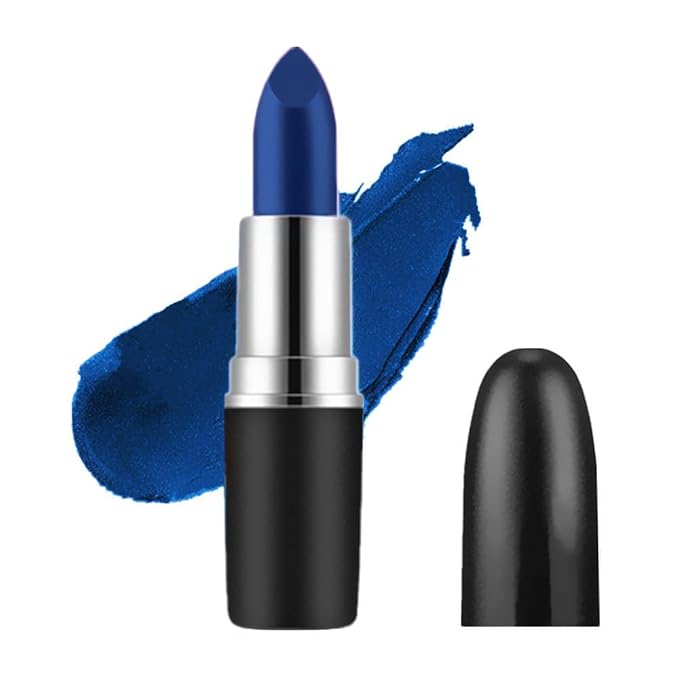 Mysense Royal Blue Face Body Paint Stick, Eye Black for Baseball Softball Football Lacrosse, Lipstick Facepaint for Halloween SFX Avatar Smurf Mystique Makeup