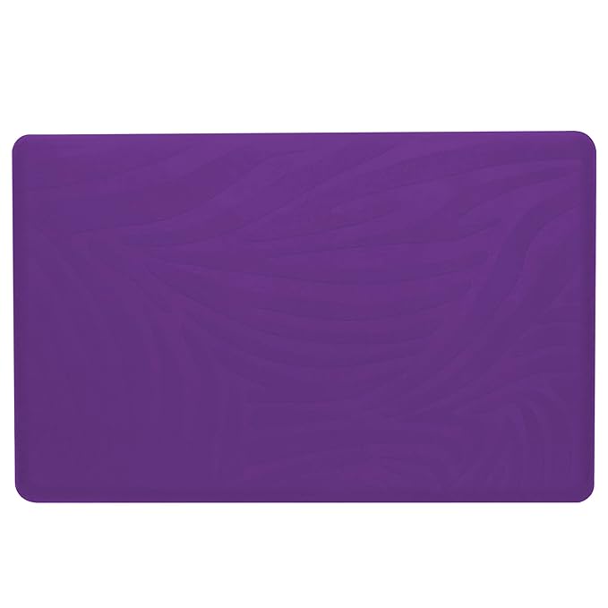 Heat Resistant Station Mat for Hair Straightener, Flat Iron, Curling Iron and Hot Styling Tools (1 Pack (Purple))