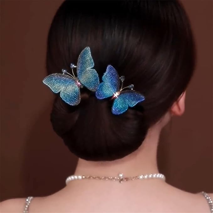 Ins Style Elegant Lazy Hair Curler, Crystal Hair Bun Maker, French Twist Hairstyle Bun Hair Accessories