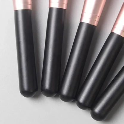 25Pcs Makeup Brush Sets with Wristbands and Headband, Including 14Pcs Makeup Brushes, 3Pcs Blender Sponge, 4Pcs Powder Puffs, Multi-functional Makeup Tool Set for Women and Girls (Black)