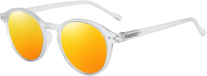 ZENOTTIC Polarized Round Sunglasses, Stylish Sunglasses for Men and Women Retro Classic, Multi-Style Selection