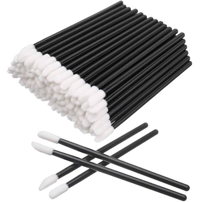 200Pcs/Set Disposable Lip Brushes Make Up Brush Lipstick Lip Gloss Wands Applicator Tool Makeup Beauty Tool Kits