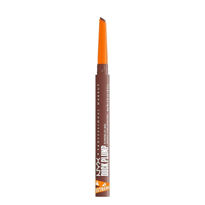 NYX PROFESSIONAL MAKEUP Duck Plump Plumping Lip Liner, Matte Pencil With Up To 10HR Wear, Subtle Touch (Deep Nude Lip Liner)