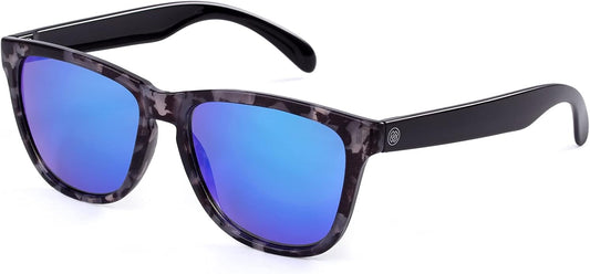 COLOSSEIN Sunglasses Womens,Classic Square Frame UV400 Mirrored Lens,Sunglasses Fit For Beach,Vacation,Driving