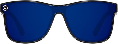 Blenders Eyewear Millenia X2 – Polarized Sunglasses – Flat, Mirrored Lens – 100% UV Protection – For Men & Women