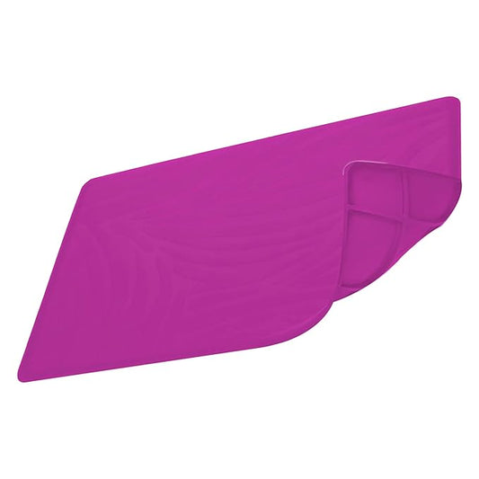 Heat Resistant Station Mat for Hair Straightener, Flat Iron, Curling Iron and Hot Styling Tools (1 Pack (Pink))