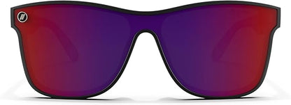 Blenders Eyewear Millenia X2 – Polarized Sunglasses – Flat, Mirrored Lens – 100% UV Protection – For Men & Women