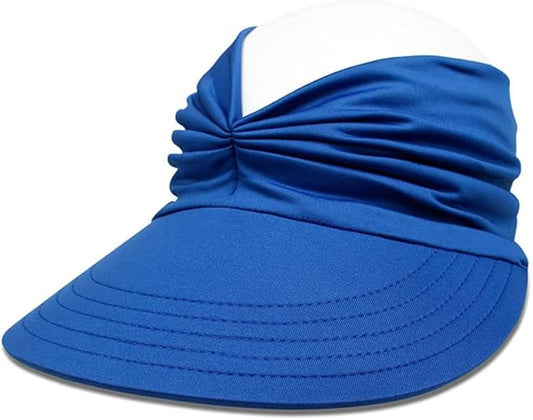 Sun Hat Women Sun Beach Visor Cap UV Protection with Wide Brim for Sports Beach Golf Hiking