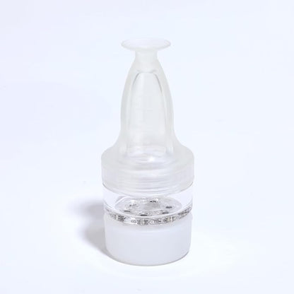 Minoxidil Applicator, Scalp Oil Applicator - Transparent easy to Observe, Easy to Clean, Controlled Flow Rate - Ideal for Minoxidiland & Wild Growth Hair Oil