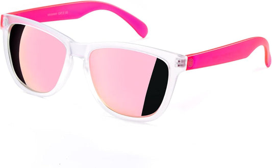 COLOSSEIN Sunglasses Womens,Classic Square Frame UV400 Mirrored Lens,Sunglasses Fit For Beach,Vacation,Driving