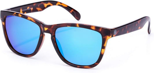 COLOSSEIN Sunglasses Womens,Classic Square Frame UV400 Mirrored Lens,Sunglasses Fit For Beach,Vacation,Driving