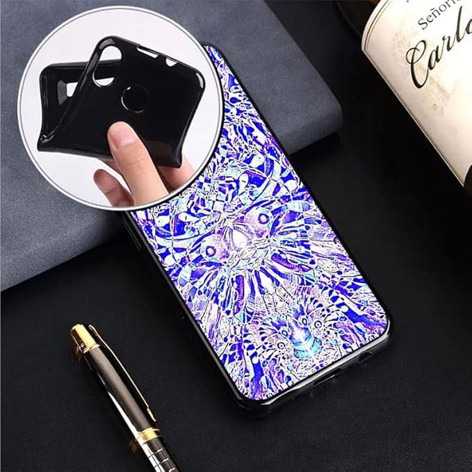 Case for Fossibot F109 5G (6.74"), Black Soft TPU Bumper Phone Case, Slim Shockproof Silicone Military Grade Drop Protective Shell for Fossibot F109 5G - Mirror