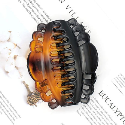 Ex-Large Plastic Hair Claw Clips for Women Big Hair Clips for Long Thick Hair Updo Strong Holding Jaw Clamps Jumbo Hair Clip