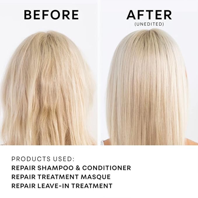 NATURELAB. TOKYO Perfect Repair Treatment Masque Jumbo Size: Heat and Color Protection, Hair Mask Treatment to Strengthen and Repair Dull, Damaged, Brittle Hair I 13.5 FL OZ / 400ml ($38 Value)