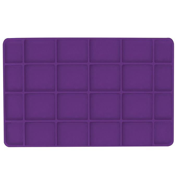 Heat Resistant Station Mat for Hair Straightener, Flat Iron, Curling Iron and Hot Styling Tools (1 Pack (Purple))