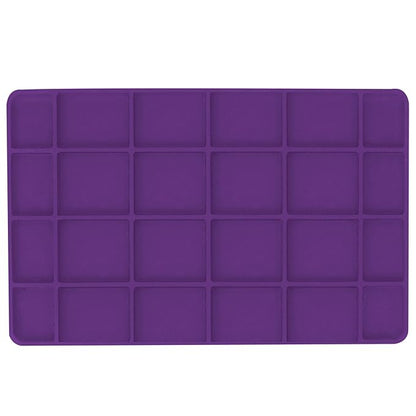 Heat Resistant Station Mat for Hair Straightener, Flat Iron, Curling Iron and Hot Styling Tools (1 Pack (Purple))