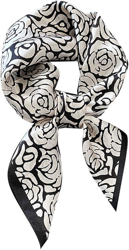 100% Pure Mulberry Silk Scarfs 26"x26" Square Scarf Women Neckerchief Headscarf hair scarf bandana Gift Packed