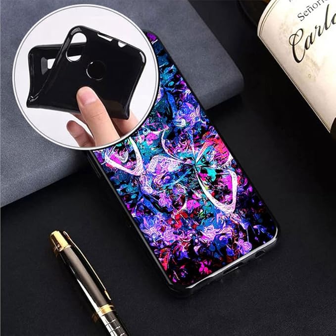 Case for Fossibot F109 5G (6.74"), Black Soft TPU Bumper Phone Case, Slim Shockproof Silicone Military Grade Drop Protective Shell for Fossibot F109 5G - Lively