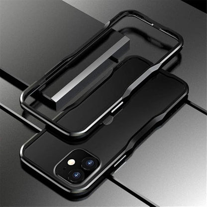HENGHUI iPhone 13 Pro Aluminum Bumpers Bumper Case Metal Frame Bumper Cover Shock Absorbent Slim Cool Design (13Pro, Black)