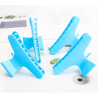 Ondder 12 Pack Butterfly Hair Clamps Claw Clips Salon Pro Section Clip for Styling, Sectioning, Cutting, Coloring Hair Clips Hairdressing Salon Tool Hair Accessories for Women Girls