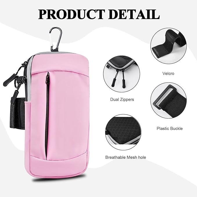 Phone Holder for Running Armband Cell Phone Holder, Small Purses for Women Crossbody Kids,iPhone 15 14 13 12 11 Pro Max Xs Xr X 8 7 Plus SE Mini Galaxy Ultra Plus S24 Note Bags Gym Arm Bands