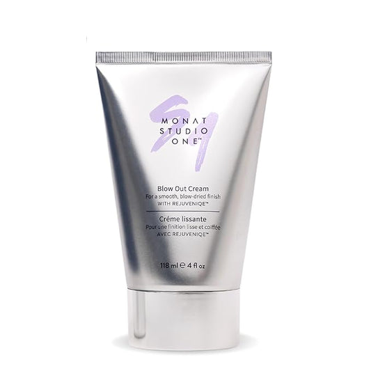 MONAT Studio One Blow Out Cream - Anti Frizz Hair Care/Cream Helps Smooth and Soften Hair While Using Heat Styling Products. Thermal/Heat Protectant - Net Wt. 118 ml / 4 fl. oz.