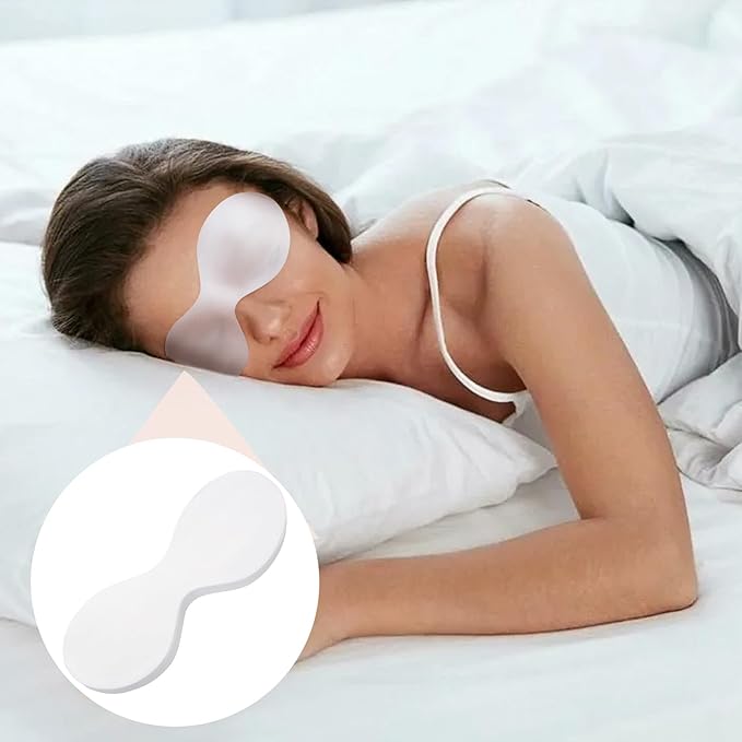 200 Sheets Disposable Eye Care Mask, Non-Woven Cotton Eye Pads for DIY Skincare, Clear Eye Mask Paper Beauty Sheets for Beauty Salon & Home Spa Use