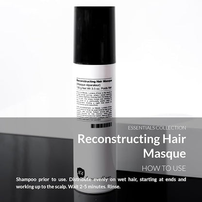 Number 4 Hair Mask for Damaged Hair, Deep Conditioner, Reconstructing Hair Masque, 3.5 oz