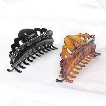 Ex-Large Plastic Hair Claw Clips for Women Big Hair Clips for Long Thick Hair Updo Strong Holding Jaw Clamps Jumbo Hair Clip
