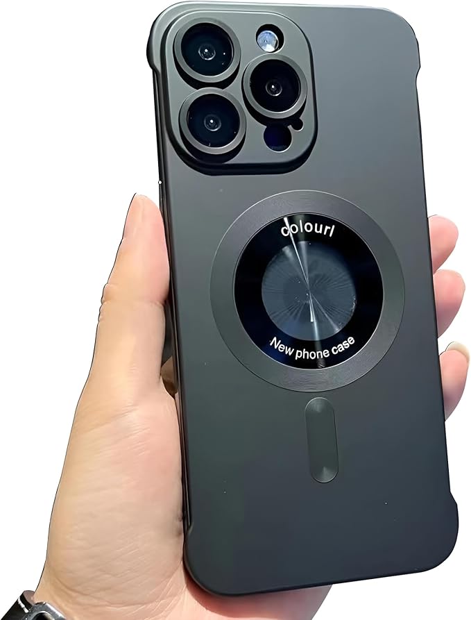 Compatible with iPhone 12 Pro Max Silicone Minimalist Case with Camera Lens Bumper, Frameless Design, Ultra Thin and Shockproof Case, Simple and Practical Impact Protection Case.