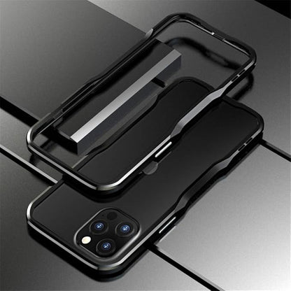 HENGHUI iPhone 13 Aluminum Bumpers Bumper Case Metal Frame Bumper Cover Shock Absorbent Slim Cool Design (iPhone13, Black)