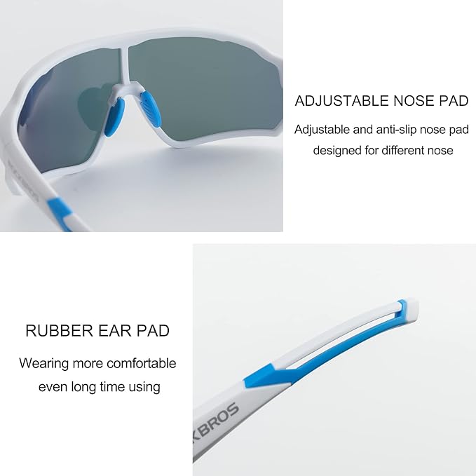 ROCKBROS Polarized Sunglasses UV Protection for Women Men Cycling Sunglasses