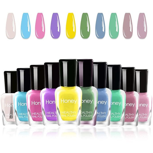 Nail Polish set,Quick-drying Fingernail Nail Polish Kit Easy Peel-off Nail Polish Nail polish & Decoration products Nail polish sets for women